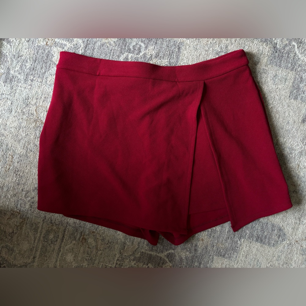 Women's Red Skort